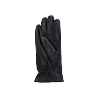 Women's Bow-Detail Leather Gloves