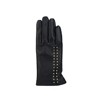 Women's Studded Leather Gloves