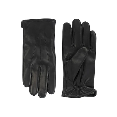 Men's Classic 3-Point Leather Gloves