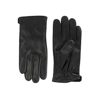 Men's Classic 3-Point Leather Gloves