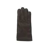 Gants en cuir de cerf avec coutures pour hommes