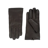 Gants en cuir de cerf avec coutures pour hommes