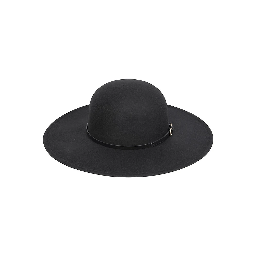 Western Buckle Soft Felt Floppy Hat