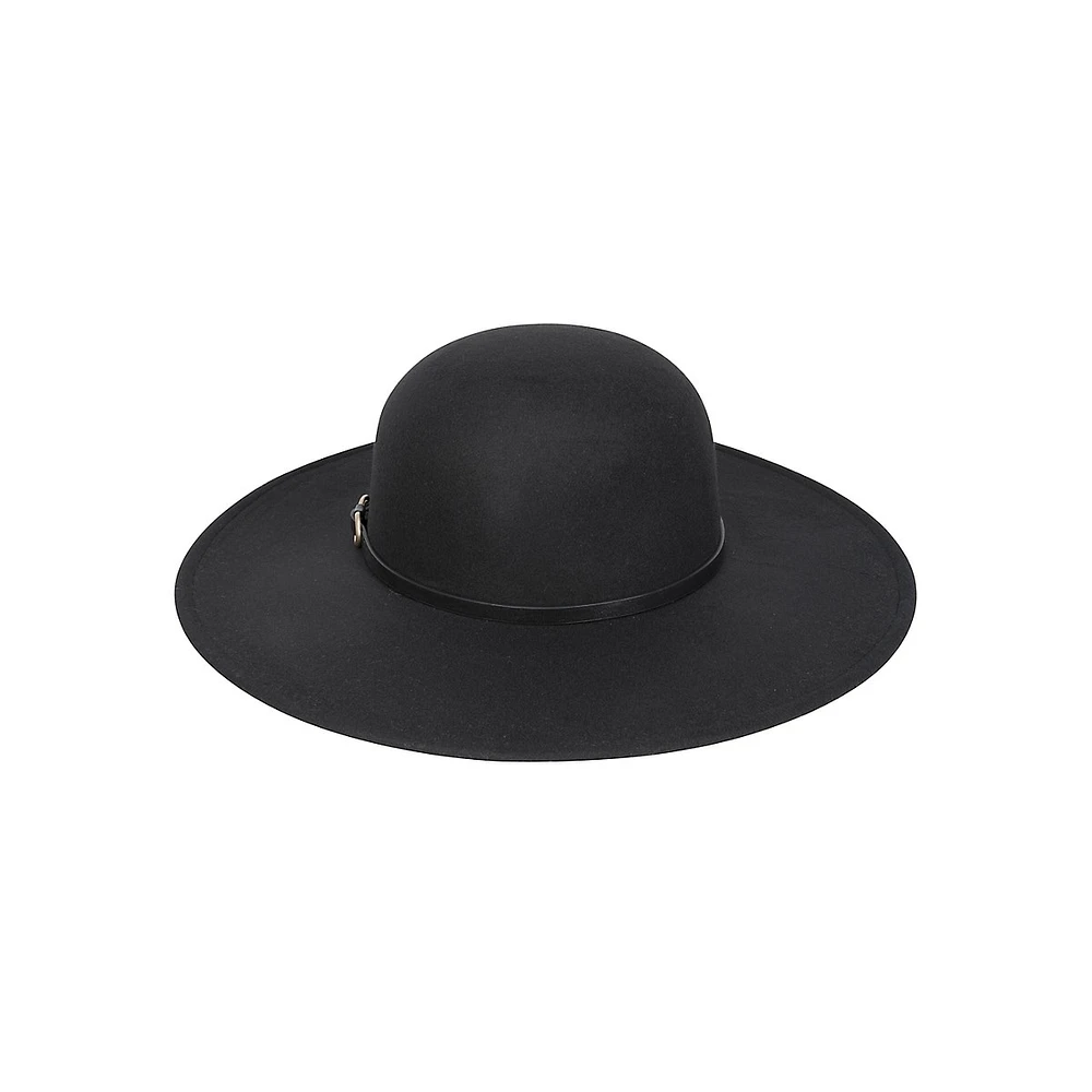 Western Buckle Soft Felt Floppy Hat