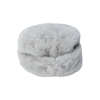 Faux Fur Cuff Cloche Hat