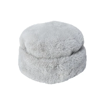 Faux Fur Cuff Cloche Hat