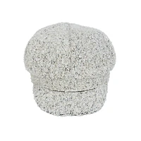 Bouclé Newsboy Cap