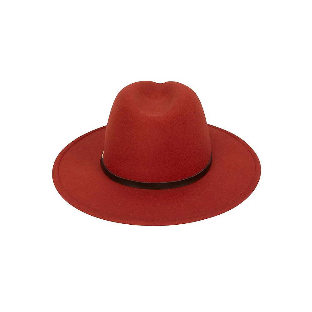 Western Buckle Soft Felt Panana Hat