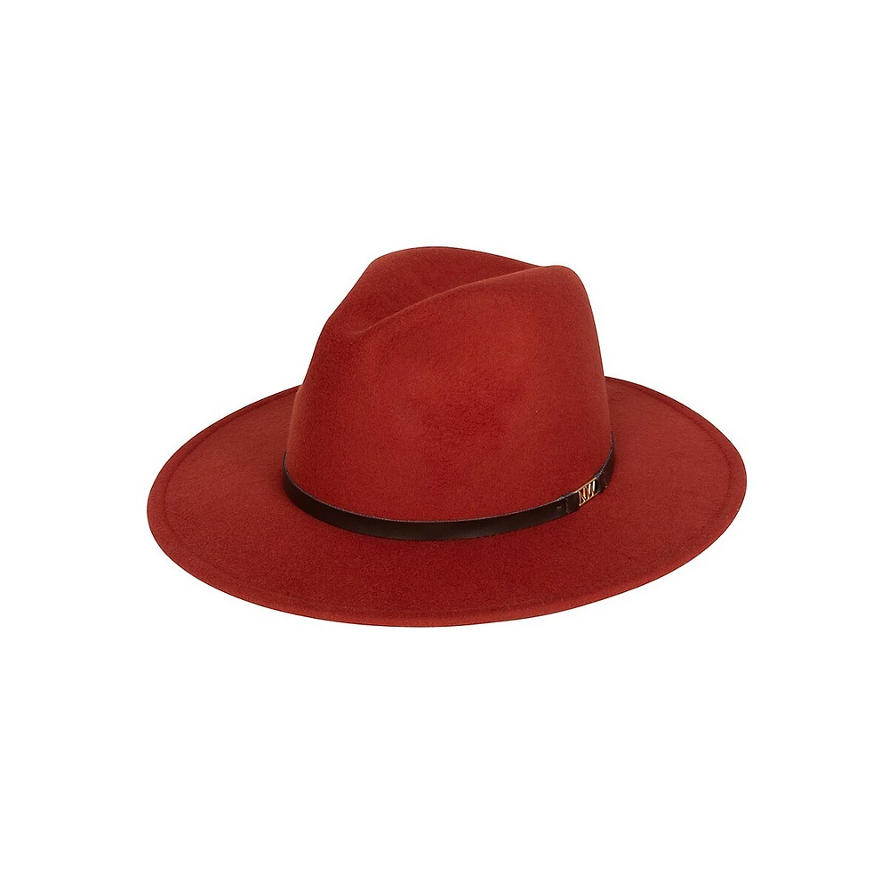 Western Buckle Soft Felt Panana Hat