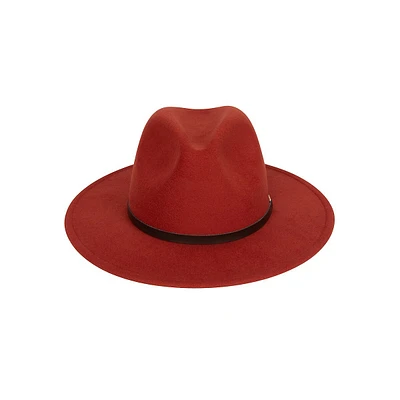 Western Buckle Soft Felt Panana Hat