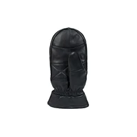 Men's Patch Leather Mittens