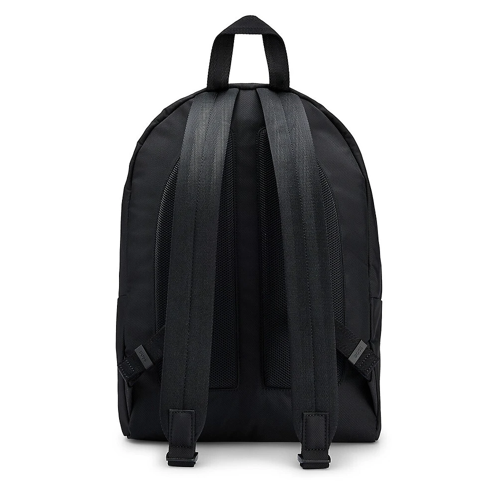 Backpack With Tonal Logo Detail