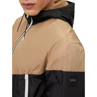 Recycled Water-Repellent Hooded Jacket