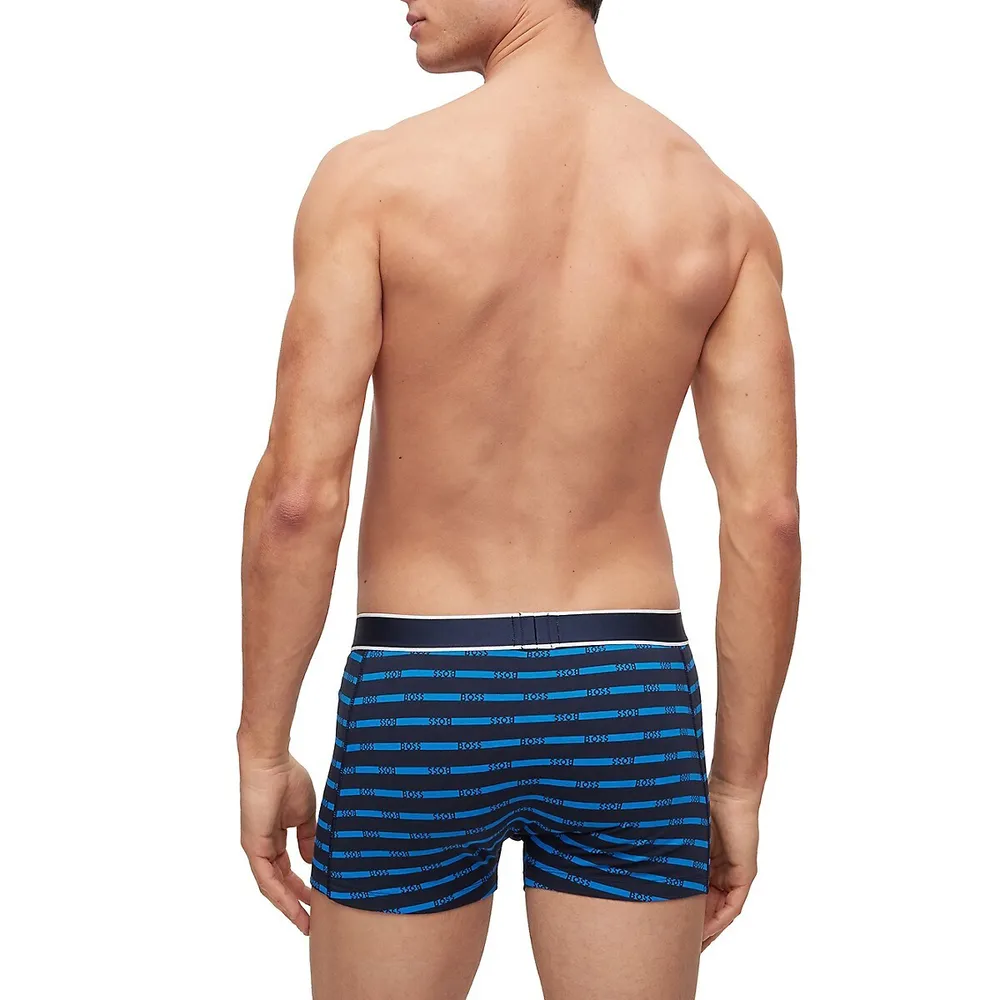 Printed Stretch Trunks