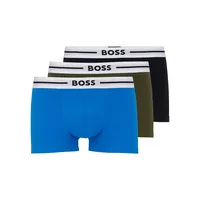 3-Pack Logo Stripe Trunks