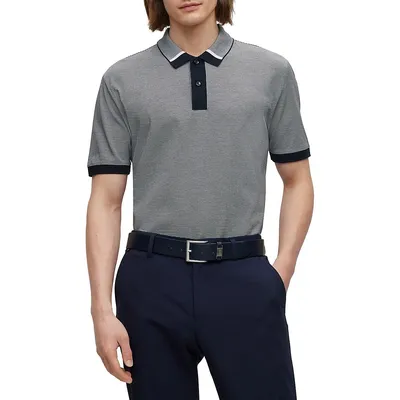 Two-Tone Polo Shirt