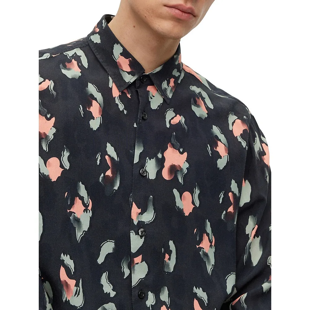 Relaxed-Fit Printed Shirt