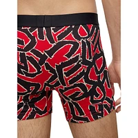 2-Pack Regular-Rise Boxer Briefs Stretch-Cotton Jersey