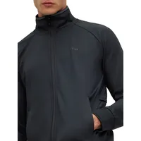 Zip-Up Active-Stretch Sweatshirt