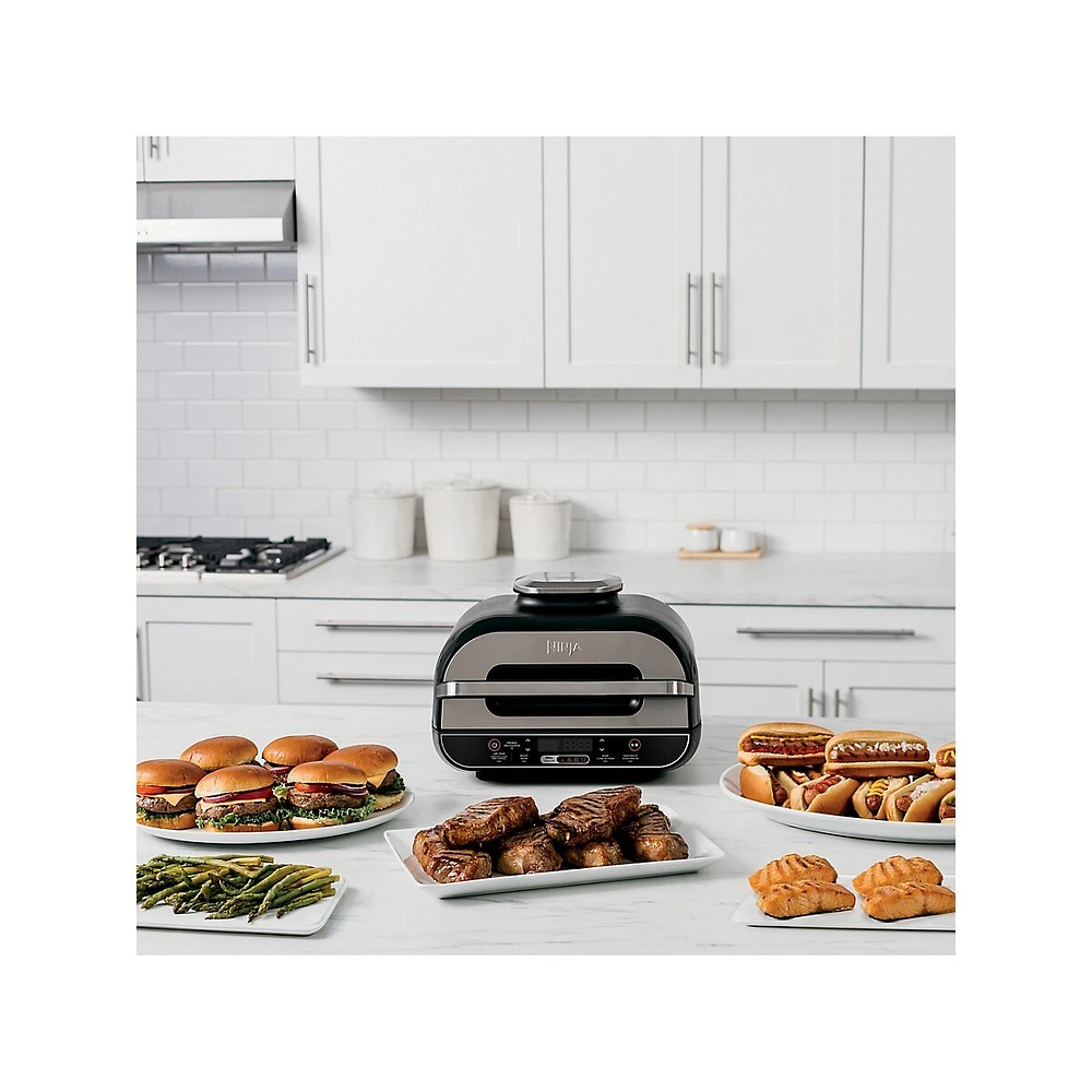 BG500C Foodi XL 5-in-1 Indoor Grill with 4-Quart Air Fryer