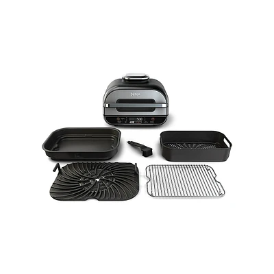 BG500C Foodi XL 5-in-1 Indoor Grill with 4-Quart Air Fryer