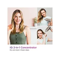 Sèche-cheveux HyperAIR avec concentrateur IQ 2-en-1