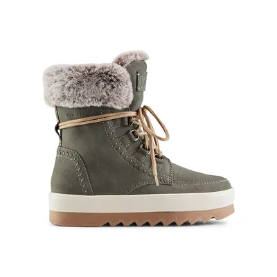 Women's Vanetta Suede & Faux Fur Booties