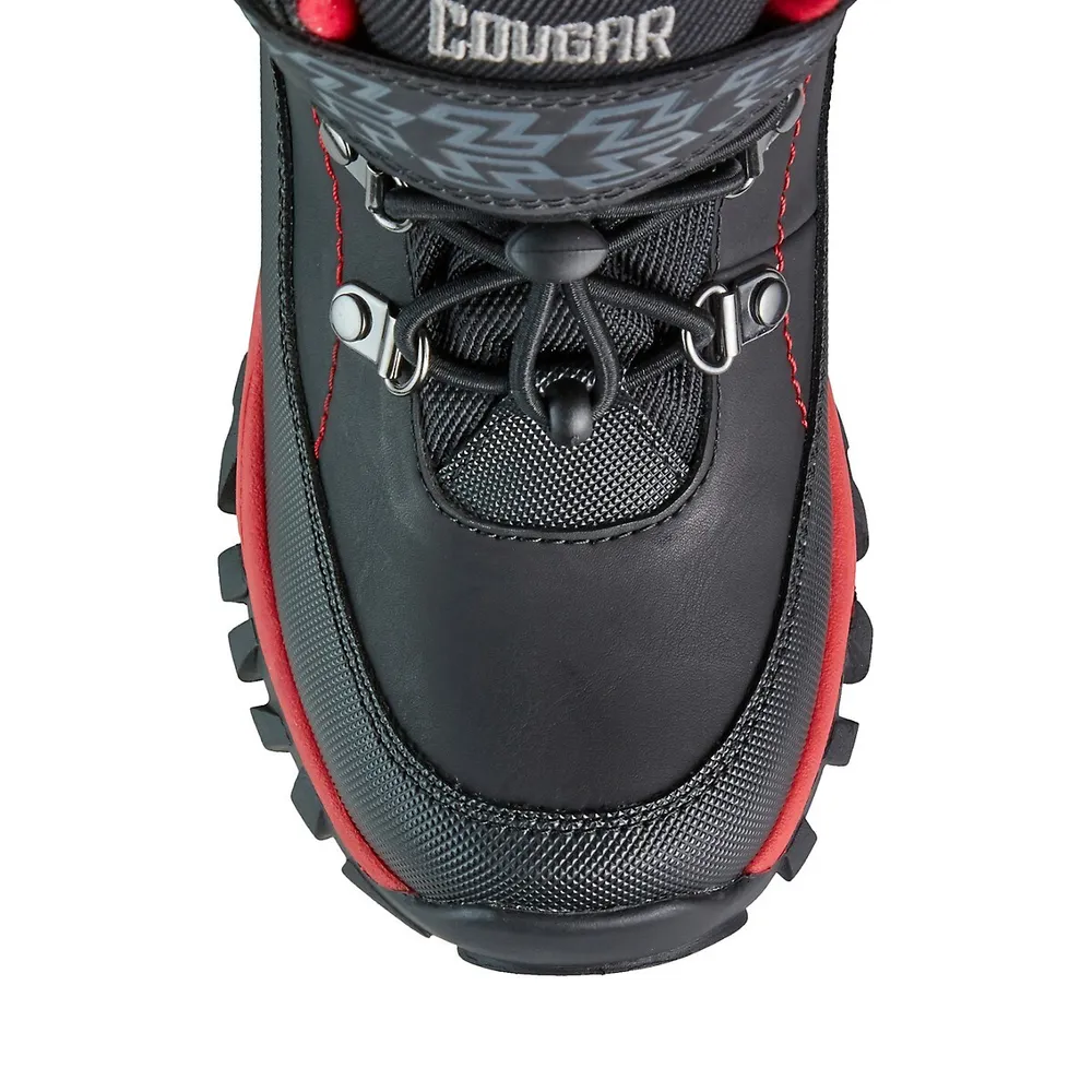 Kid's Turk Nylon Waterproof Winter Boots