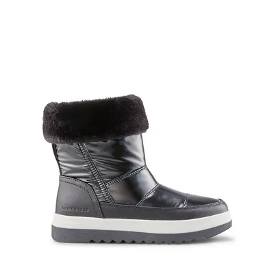Kid's Mizzy Insulated Faux Fur-Trim Boots