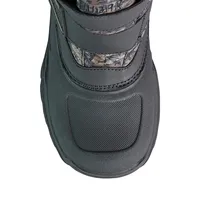 Kid's Springer Waterproof Camo-Print Winter Boots