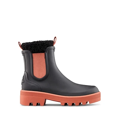Ignite Waterproof Faux Shearling Collar Boots