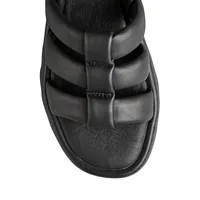 Juliana Leather Water-Repellent Sandals