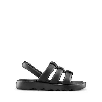 Juliana Leather Water-Repellent Sandals