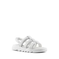 Juliana Leather Water-Repellent Sandals