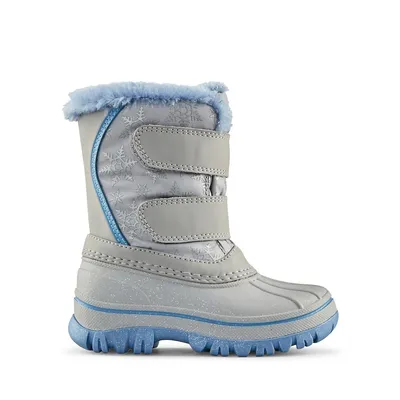 Kid's Boost Faux Fur Collar Waterproof Winter Boots