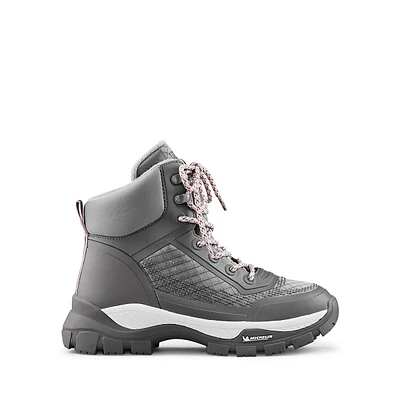 Women's Ultra Nylon Waterproof Winter Boots With Primaloft & Soles By Michelin