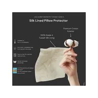 Silk-Lined Two-Pack Pillow Protector