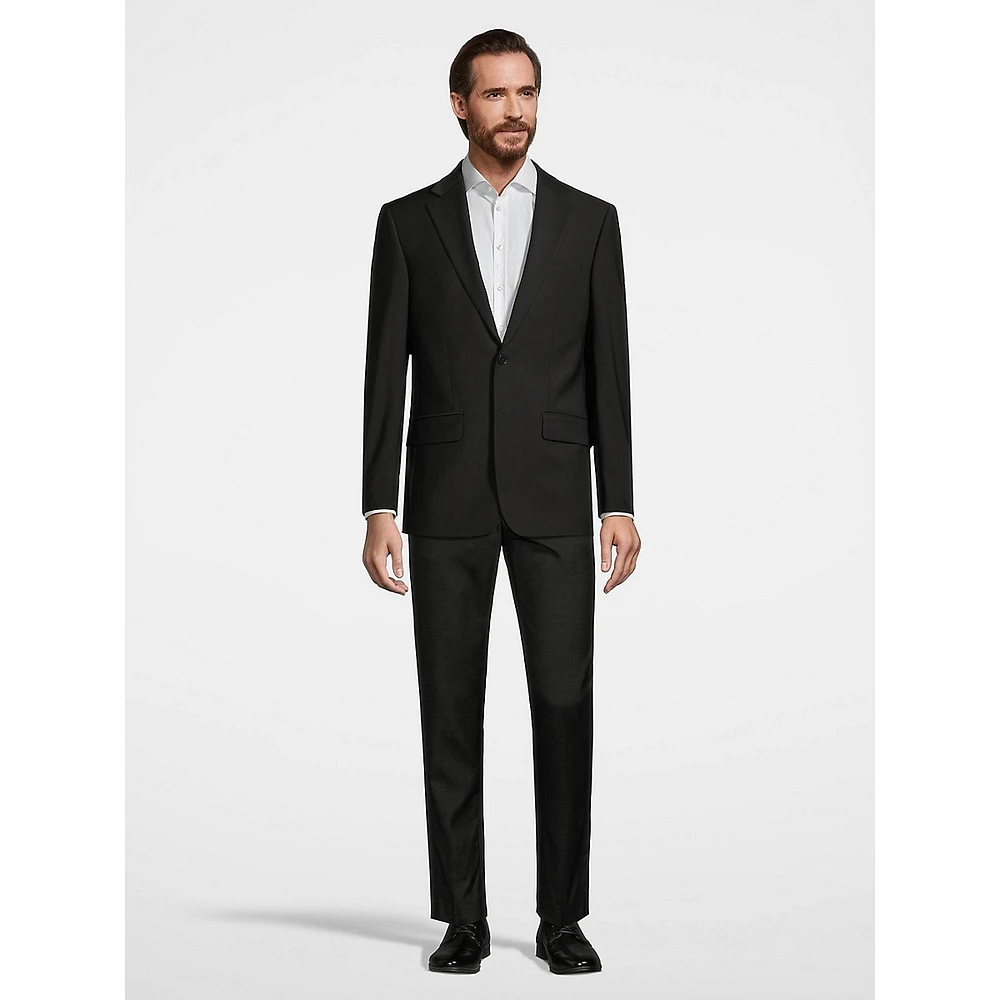 Extreme Slim-Fit Wool-Blend Suit Jacket