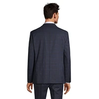 Classic-Fit Wool-Blend Plaid Suit Jacket