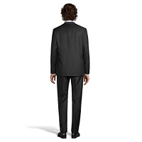 Extreme-Slim Fit Wool-Blend Pinstripe Suit