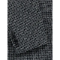 Extreme-Slim Fit Wool-Blend Neat Suit Jacket