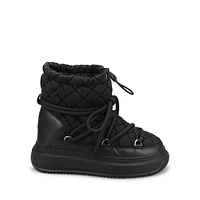 Gravita Waterproof Quilted Platform Sneaker Boots