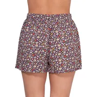 Cabo Floral Drawstring-Waist Pocket Shorts