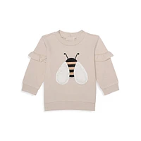 Baby's 3-Piece Bumble Bee-Motif Set