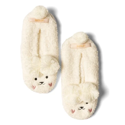 Women's Bear Footlet Slippers