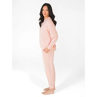 2-Piece Long-Sleeve Top & Joggers Pyjama Set