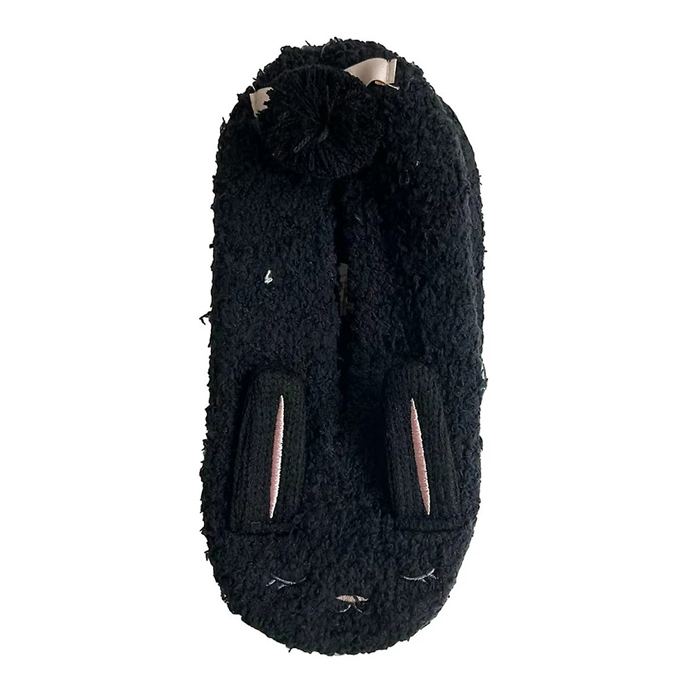 Women's Bunny Footlet Slippers