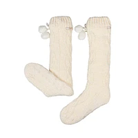 Women's Chenille Crew Slipper Socks