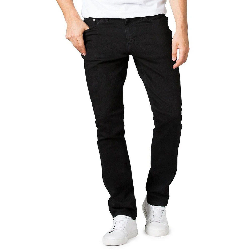 Performance Denim Relaxed Tapered Jeans