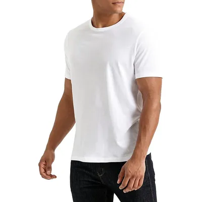 T-shirt en coton et lyocell Dura Soft